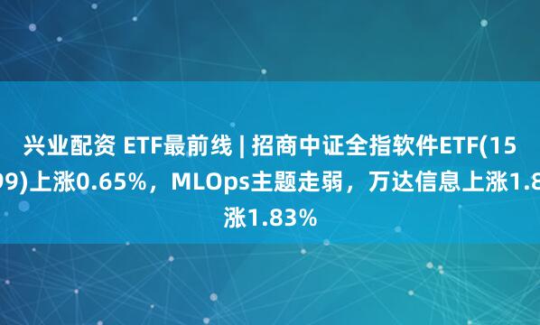兴业配资 ETF最前线 | 招商中证全指软件ETF(159899)上涨0.65%，MLOps主题走弱，万达信息上涨1.83%